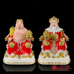 bo than tai tho dia bang bot da son do vien vang cao 20cm 25cm 30cm vat pham phat giao la boi 13