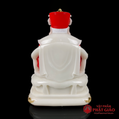 bo than tai tho dia bang bot da son do vien vang cao 20cm 25cm 30cm vat pham phat giao la boi 18