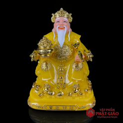 bo than tai tho dia bang bot da thach anh vien vang cao 20cm 25cm 30cm vat pham phat giao la boi 4