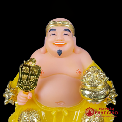 bo than tai tho dia bang bot da thach anh vien vang cao 20cm 25cm 30cm vat pham phat giao la boi 8