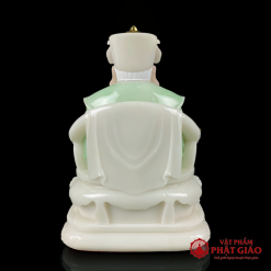 bo tuong than tai tho dia bang bot da mau xanh vien vang cao cap cao 20cm 25cm 30cm vat pham phat giao la boi 8