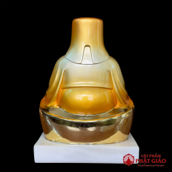 Bộ Tượng Thần Tài Thổ Địa Bằng Bột Đá Sơn Vàng, Cao 20cm, 25cm, 30cm 1 bo tuong than tai tho dia bang bot da son vang cao 20cm 25cm 30cm vat pham phat giao la boi 6