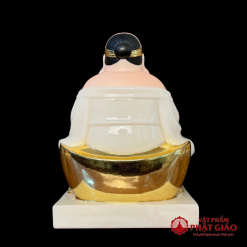 bo tuong than tai tho dia bang bot da trang vien vang cao cap cao 20cm 25cm 30cm vat pham phat giao la boi 7