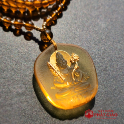 Dây Chuyền Mặt Phật Bát Đại Bản Tôn Chất Liệu Lưu Ly 13 day chuyen mat phat bat dai ban ton chat lieu luu ly vat pham phat giao la boi 3