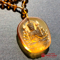 Dây Chuyền Mặt Phật Bát Đại Bản Tôn Chất Liệu Lưu Ly 11 day chuyen mat phat bat dai ban ton chat lieu luu ly vat pham phat giao la boi 5