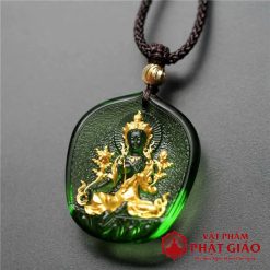 day chuyen me tara xanh luc do mau bang luu ly vat pham phat giao la boi 3