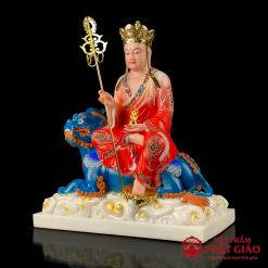 Tượng Địa Tạng Ngồi Đề Thính Bằng Bột Đá, Cao 30cm, 40cm, 48cm 5 tuong dia tang ngoi de thinh bang bot da cao 30cm 40cm 48cm vat pham phat giao la boi 3