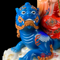 Tượng Địa Tạng Ngồi Đề Thính Bằng Bột Đá, Cao 30cm, 40cm, 48cm 2 tuong dia tang ngoi de thinh bang bot da cao 30cm 40cm 48cm vat pham phat giao la boi 6