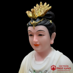 tuong dieu tri dia mau bang bot da y cam vang cao 40cm vppg 5