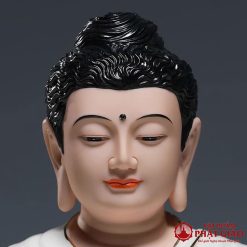 tuong phat thich ca mau ni bang gom su cao cap y trang vien vang cao 30cm 40cm 48cm vat pham phat giao la boi 3