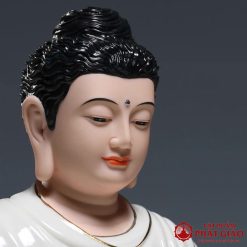 tuong phat thich ca mau ni bang gom su cao cap y trang vien vang cao 30cm 40cm 48cm vat pham phat giao la boi 5