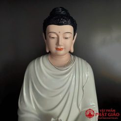 tuong phat thich ca mau ni bang gom su cao cap y trang vien vang cao 30cm 40cm 48cm vat pham phat giao la boi 7