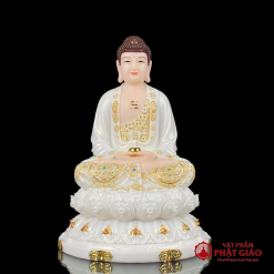 tuong ta ba tam thanh bang bot da trang dat vang cao 30cm 40cm 48cm vat pham phat giao la boi 4