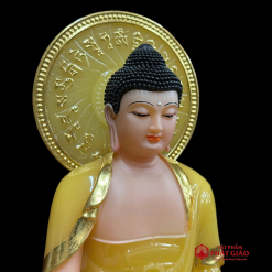 Tượng Phật Dược Sư Bột Đá Màu Thạch Anh Vàng, Cao 30cm, 40cm 2 Tuong Phat Duoc Su Bot Da Mau Thach Anh Vang Cao 30cm 40cm vppg 2