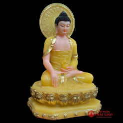 Tượng Phật Dược Sư Bột Đá Màu Thạch Anh Vàng, Cao 30cm, 40cm 3 Tuong Phat Duoc Su Bot Da Mau Thach Anh Vang Cao 30cm 40cm vppg 3