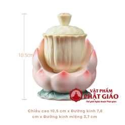 Bo Coc Nuoc Tho Gom Su Doc Dao Cao 10.5cm vppg 3