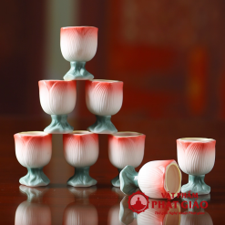 Chen Nuoc Tho Gom Su Canh Sen Hong vppg 6