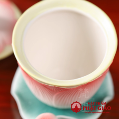 Coc Nuoc Tho Gom Su HOa Sen De La Sen vppg 3