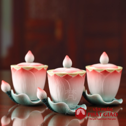 Coc Nuoc Tho Gom Su HOa Sen De La Sen vppg 6