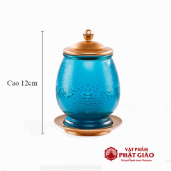 Coc Nuoc Tho Thuy Tinh Luu Ly Tam Cat Tuong Mau Xanh Lam vppg 3