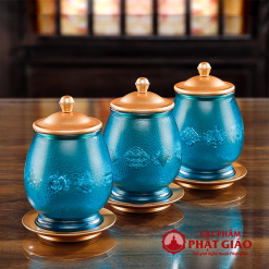 Coc Nuoc Tho Thuy Tinh Luu Ly Tam Cat Tuong Mau Xanh Lam vppg 5