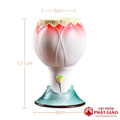 De Nen Gom Su Hoa Sen Hong Cao 12.5cm vppg 3