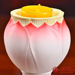 De Nen Gom Su Hoa Sen Hong Cao 12.5cm vppg 4