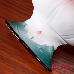 Đèn Dầu Gốm Sứ Sen Hồng Cao 17.5cm 8 Den Dau Gom Su Sen Hong Cao 17.5cm vppg 8