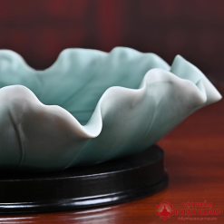 Dia Tho Mam Bong Gom Hinh La Sen Cao Cap Duong Kinh 23cm vppg 5