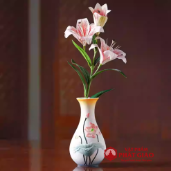 Lo Hoa Gom Hoa Tiet Hoa Sen Cao 15cm 20cm vppg 4