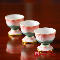 Ly Nuoc Tho Gom Su Hoa Tiet Hoa Sen Hong De Vien Vang vppg 3