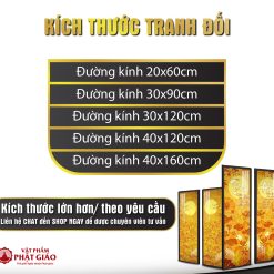 Tranh Truc Chi In Doi Hoa Tiet Sen May TC161 vppg 1