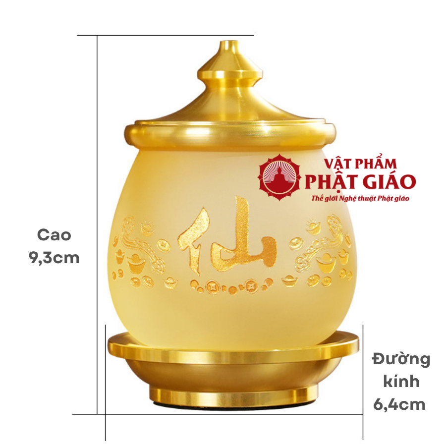 Cốc Nước Thờ Thủy Lưu Ly Chữ Tiên Trang Nhã 7 Coc Nuoc Tho Thuy Luu Ly Chu Tien Trang Nha 7