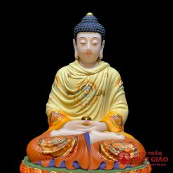 Tuong Phat Thich Ca Ngoi De Sen To Ve Gam Vien Vang vppg 3