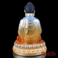 Tuong Phat Thich Ca Ngoi Tinh Tam Bang Dong Son Do Cao 40cm 48cm vppg 3