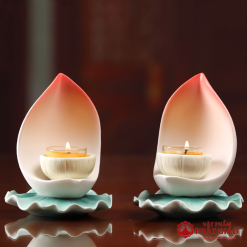 Bộ Đồ Thờ Gốm Sứ Tạo Hình Hoa Sen Đỏ Trang Nhã 17 bo do tho gom su tao hinh hoa sen do trang nha 18