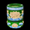 Bát Hương Bát Tràng Màu Xanh Lá Cây, Kích Cỡ Từ 14cm-20cm