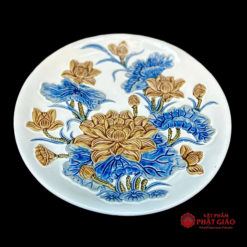 Bộ Mâm Bồng Gốm Sứ Bát Tràng Men Màu Trắng, Kích Cỡ Từ 20cm-32cm 6 Bộ Mâm Bồng Gốm Sứ Bát Tràng Men Màu Trắng, Kích Cỡ Từ 20cm-32cm - Ảnh 2
