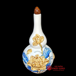 Nậm Rượu 2 Bầu Gốm Sứ Bát Tràng Men Màu Trắng 11 Nậm Rượu 2 Bầu Gốm Sứ Bát Tràng Men Màu Trắng - Ảnh 3