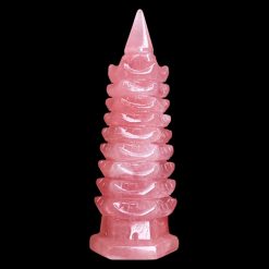 Tháp Văn Xương Thạch Anh Tự Nhiên Cao 13cm