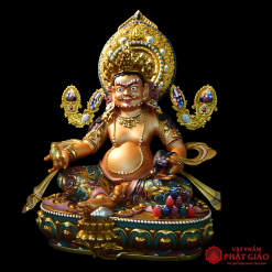 Tượng Hoàng Tài Thần Jambhala Bằng Đồng Vẽ Màu Thủ Công Nepal 17 Tượng Hoàng Tài Thần Jambhala Bằng Đồng Vẽ Màu Thủ Công Nepal - Ảnh 6