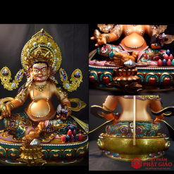 Tượng Hoàng Tài Thần Jambhala Bằng Đồng Vẽ Màu Thủ Công Nepal 13 Tượng Hoàng Tài Thần Jambhala Bằng Đồng Vẽ Màu Thủ Công Nepal - Ảnh 2