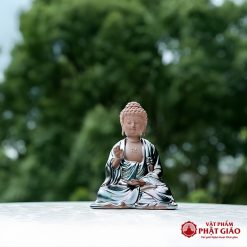 Tượng Phật A Di Đà Làm Bằng Gốm Cao Cấp Để Ô Tô 8 Tượng Phật A Di Đà Làm Bằng Gốm Cao Cấp Để Ô Tô - Ảnh 2