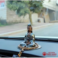 Tượng Phật Quan Âm Gốm Sứ Để Ô Tô 6 Tượng Phật Quan Âm Gốm Sứ Để Ô Tô - Ảnh 3