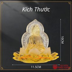 Tượng Phật Quan Âm Lưu Ly Tọa Đài Sen Để Ô Tô 8 Tượng Phật Quan Âm Lưu Ly Tọa Đài Sen Để Ô Tô - Ảnh 3