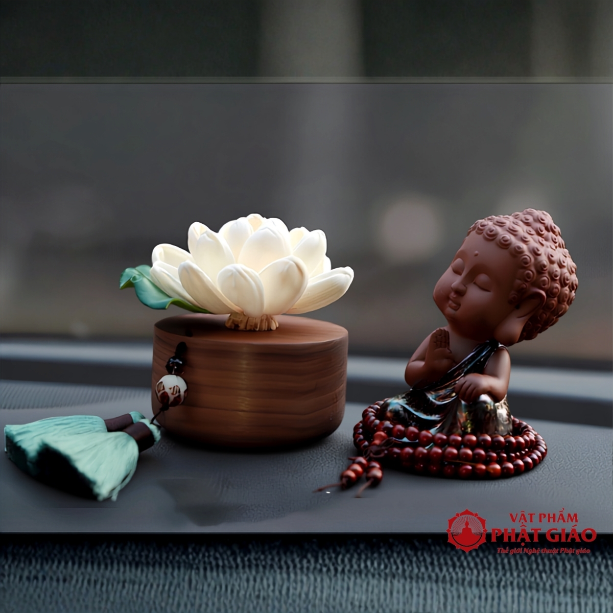 Tượng Phật Thích Ca Bằng Gốm Để Ô Tô, Cao 11cm 5 Tượng Phật Thích Ca Bằng Gốm Để Ô Tô, Cao 11cm - Ảnh 5