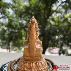 Bộ Tượng Phật Bản Mệnh Đặt Ô Tô Gỗ Bách Xanh Cao Cấp - Ảnh 11