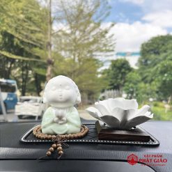 Chú Tiểu Chipi Sứ Xanh Cao Cấp Để Ô Tô 28 Chú Tiểu Chipi Sứ Xanh Cao Cấp Để Ô Tô - Ảnh 12