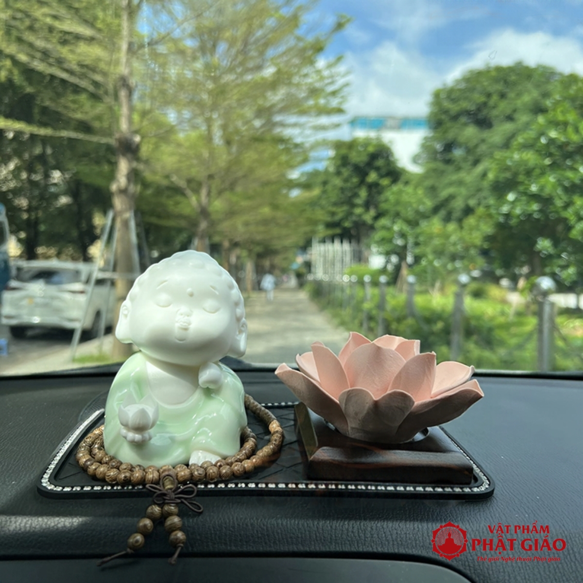 Chú Tiểu Chipi Sứ Xanh Cao Cấp Để Ô Tô 13 Chú Tiểu Chipi Sứ Xanh Cao Cấp Để Ô Tô - Ảnh 13