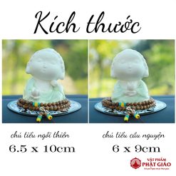 Chú Tiểu Chipi Sứ Xanh Cao Cấp Để Ô Tô 21 Chú Tiểu Chipi Sứ Xanh Cao Cấp Để Ô Tô - Ảnh 5